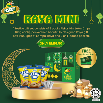 Fiskor Mini Raya Gift Box - Limited Edition (Halal)