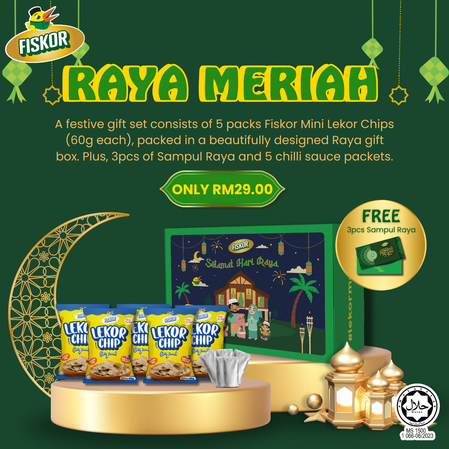 Fiskor Meriah Raya Gift Box - Limited Edition (Halal Certified)