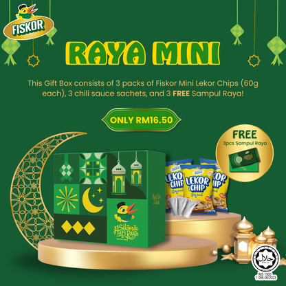 Fiskor Mini Raya Gift Box - Limited Edition (Halal)