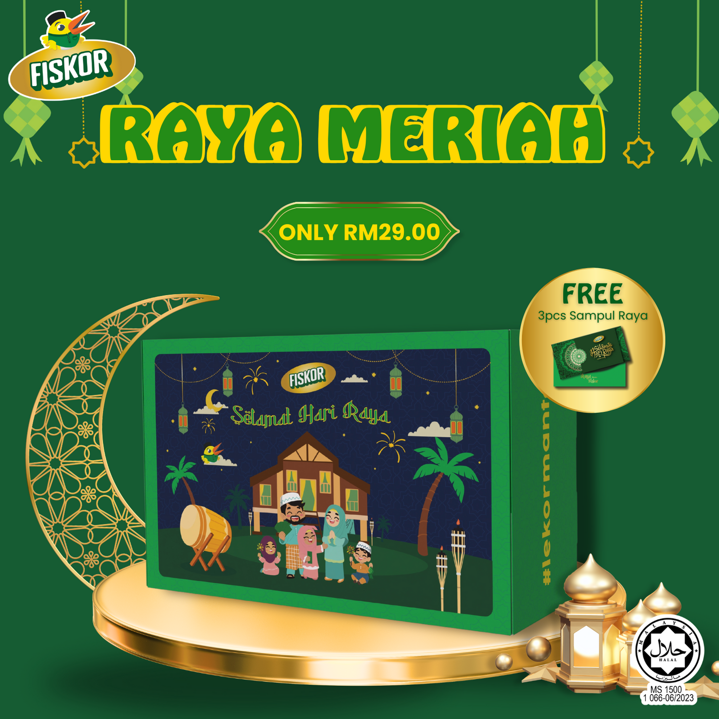 Fiskor Meriah Raya Gift Box - Limited Edition (Halal Certified)