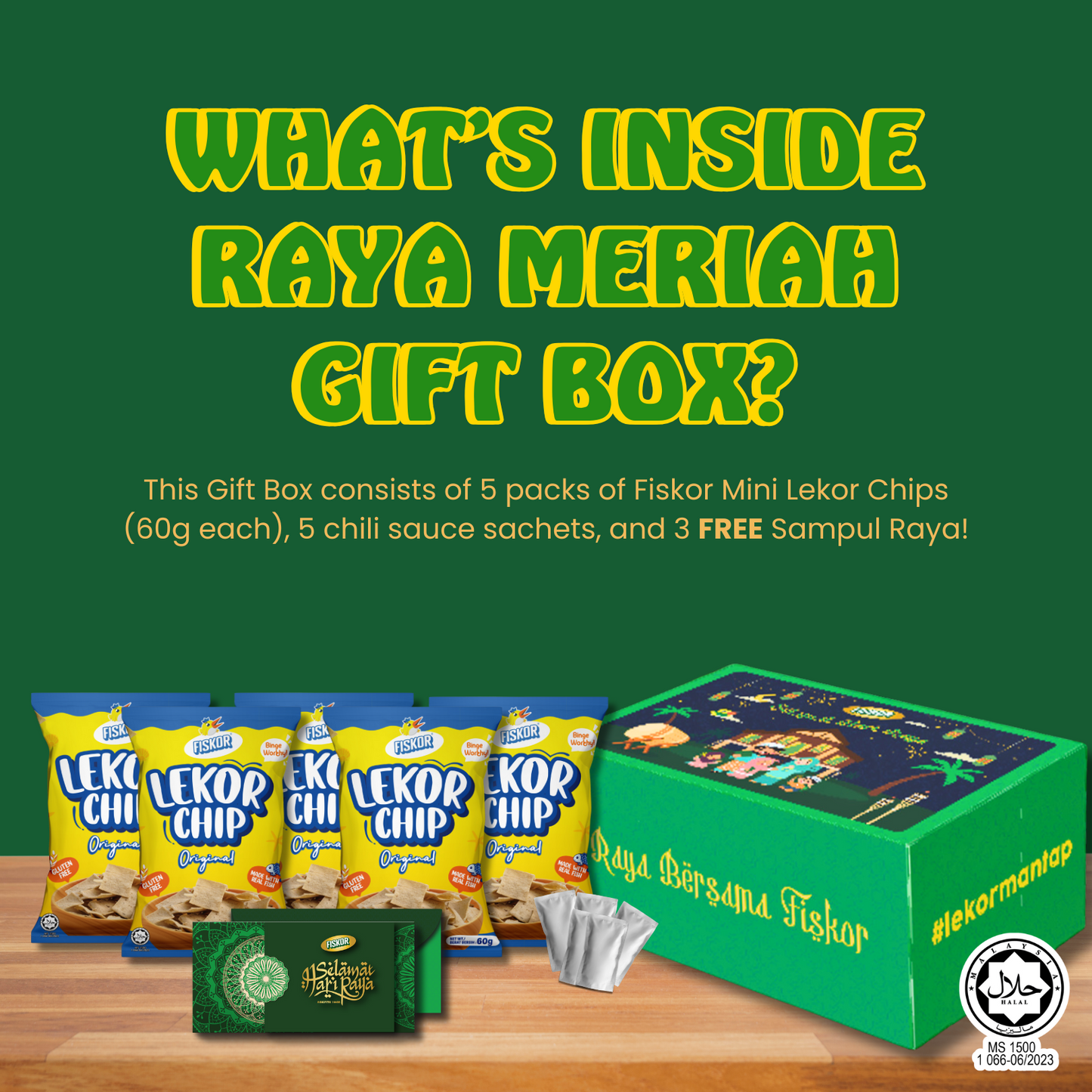 Fiskor Meriah Raya Gift Box - Limited Edition (Halal Certified)