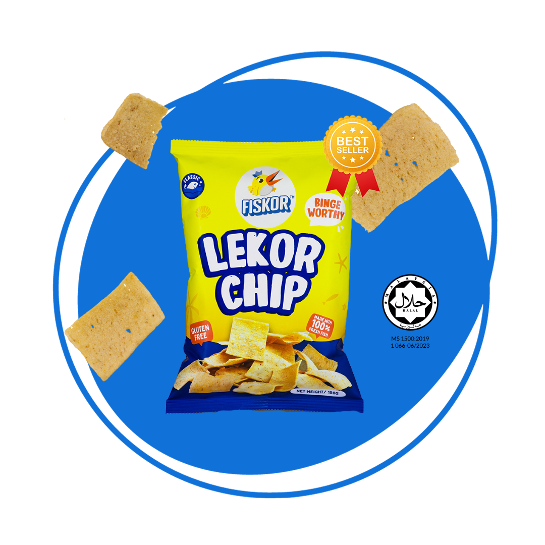 Fiskor Keropok Lekor Chip - Original Flavour