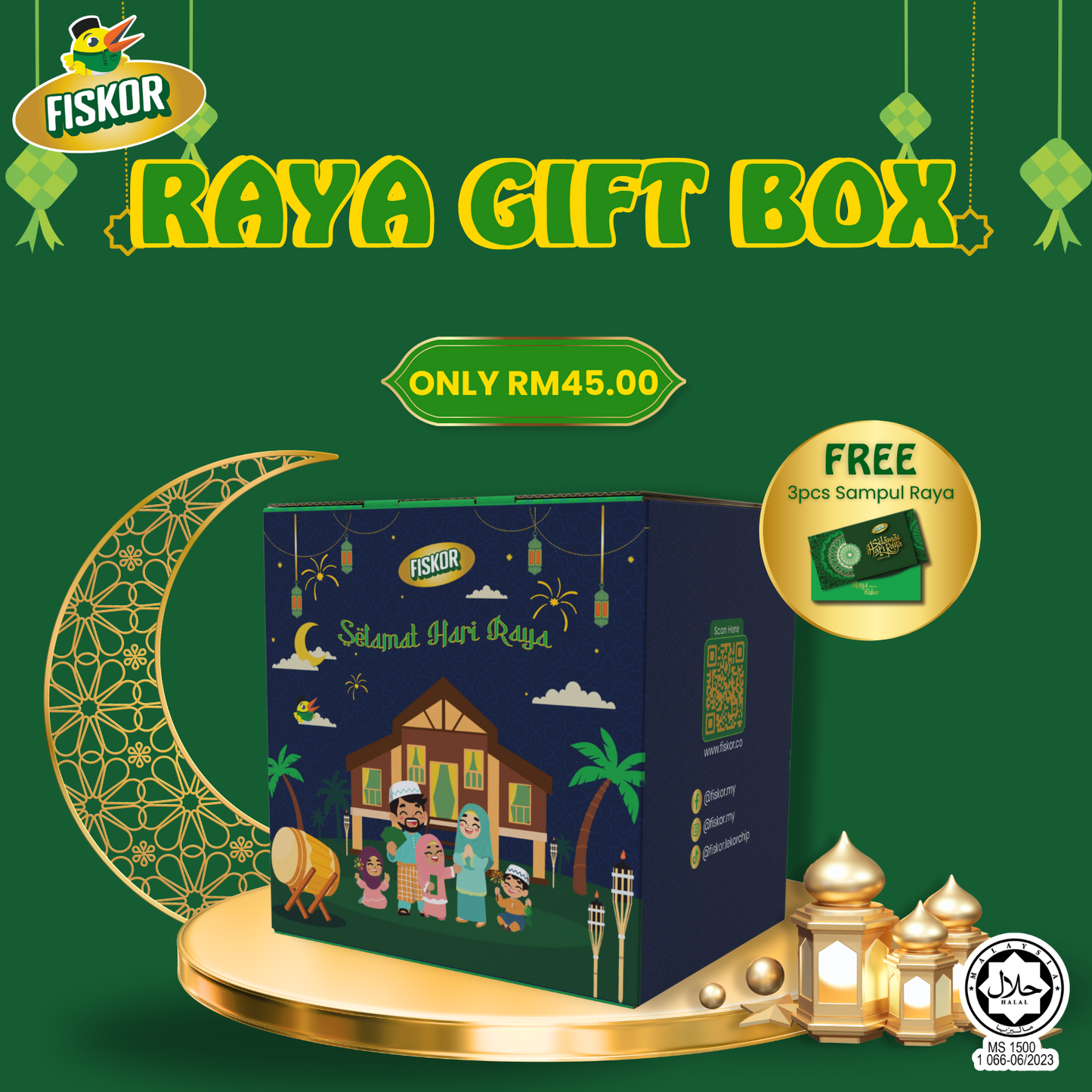 Fiskor Raya Gift Box - Limited Edition (Halal)