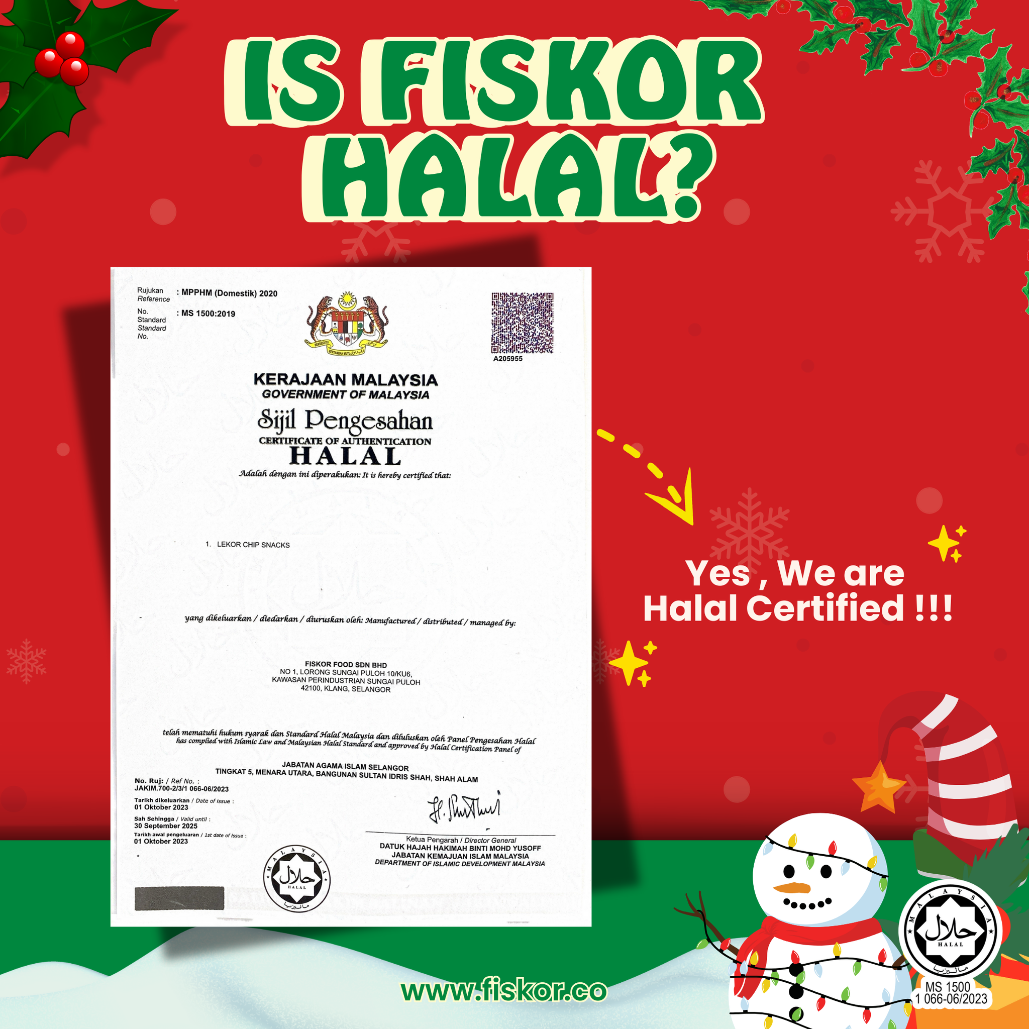 Fiskor Christmas Gift Set (Limited Edition)