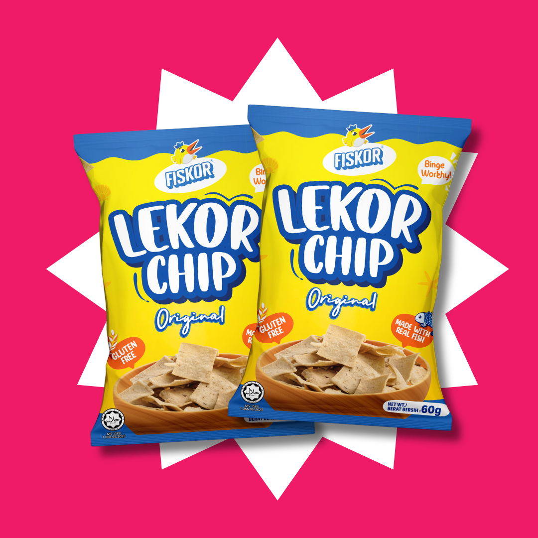 🎁 Bundle of 2 - FIskor's Lekor Chips 60g (Free Gift) (100% off)